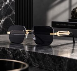 عینک خاص دسته فنردار با یووی 400فریم لس"گوچی کد(574) GUCCI - Image 4