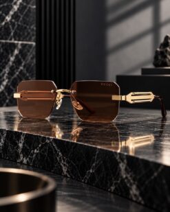 عینک خاص دسته فنردار با یووی 400فریم لس"گوچی کد(574) GUCCI - Image 18