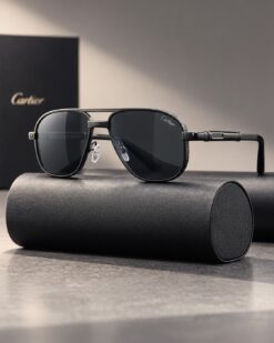 عینک لاکچری برند کارتیر کد(8591) Cartier - Image 3