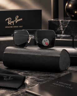 عینک با لنزه پلاریزه برند ری بن (5847) Ray ban - Image 5