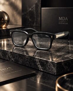 عینک با فریم استیت و لنز ضد یووی 400 "ام دی ای"(1140) MDA - Image 16