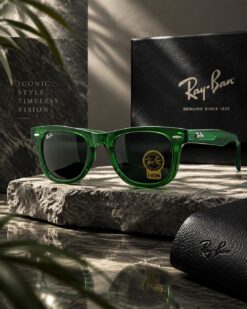 عینک با لنز شیشه سنگ برند ری بن کد(2140) Ray ban - Image 21
