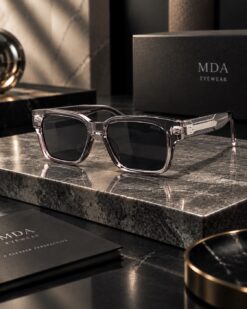 عینک با فریم استیت و لنز ضد یووی 400 "ام دی ای"(1140) MDA - Image 14