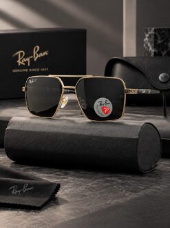 عینک با لنزه پلاریزه برند ری بن (5847) Ray ban - Image 15