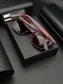 عینک با لنز شیشه سنگ برند ری بن کد(2140) Ray ban - Image 11