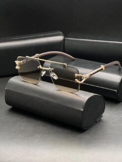 عینک با قابلیت تغیر رنگ لنز"فتوکرومیک" کارتیر" کد(2604) Cartier - Image 15