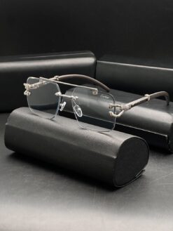 عینک با قابلیت تغیر رنگ لنز"فتوکرومیک" کارتیر" کد(2604) Cartier - Image 21