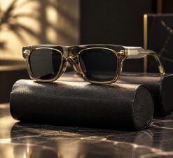عینک با لنز ضد اشعه یووی400 برند موسکات کد(004) MOSCOT - Image 11
