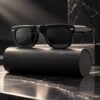 عینک با لنز ضد اشعه یووی400 برند موسکات کد(004) MOSCOT
