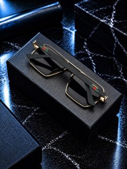 عینک برند گوچی با لنز ضداشعه یووی400 کد(0963) GUCCi - Image 8