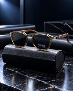 عینک با دسته طرح چوب و لنز پلاریزه مناسب رانندگی کد(0051)Marc Jacobs - Image 8