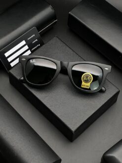 عینک ری بن با لنز شیشه سنگ آنتی رفلکس کد(140) Ray-Ban - Image 15