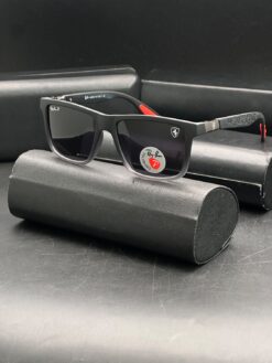 عینک با لنز پلاریزه مناسب رانندگی"ری بن فراری"کد(8357)Ray-Ban Ferrari - Image 14