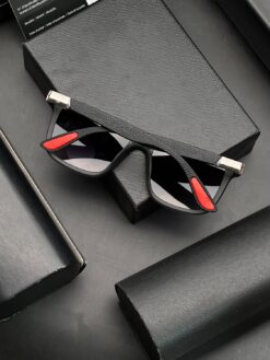 عینک با لنز پلاریزه مناسب رانندگی"ری بن فراری"کد(8357)Ray-Ban Ferrari - Image 15