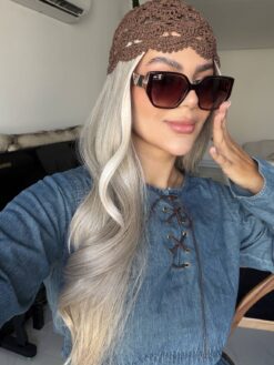 عینک دخترونه برند گوچی کد(2427) Gucci - Image 3
